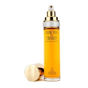OJAM Online Shopping - Elizabeth Taylor Diamonds & Emeralds Eau De Toilette Spray 100ml/3.3oz Ladies Fragrance