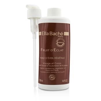 OJAM Online Shopping - Ella Bache Fruit D'Eclat Organic Awakening Vegetable Oil  for Face & Body (Salon Product) 500ml/16.9oz Skincare
