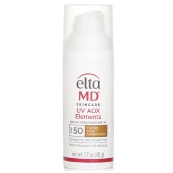 OJAM Online Shopping - EltaMD UV AOX Elements Tinted Mineral Face Sunscreen SPF 50 48g/1.7oz Skincare