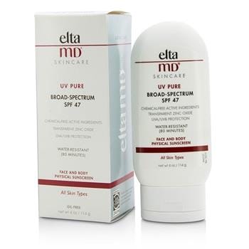 OJAM Online Shopping - EltaMD UV Pure Water-Resistant Face & Body Physical Sunscreen SPF 47 114g/4oz Skincare