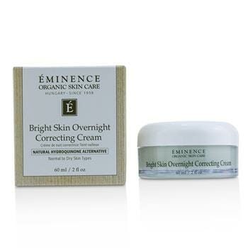 OJAM Online Shopping - Eminence Bright Skin Overnight Correcting Cream - Normal to Dry Skin 60ml/2oz Skincare