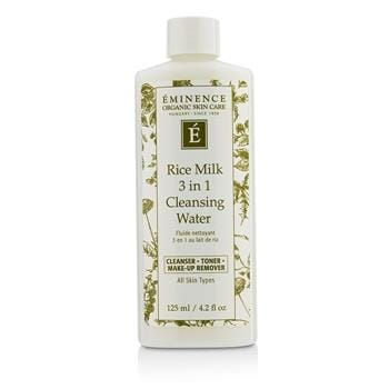 OJAM Online Shopping - Eminence Rice Milk 3 In 1 Cleansing Water 125ml/4.2oz Skincare