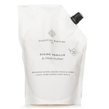 OJAM Online Shopping - Essential Parfums Divine Vanille by Olivier Pescheux Liquid Hand & Body Soap Refill 500ml/16.9oz Skincare