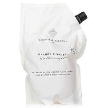 OJAM Online Shopping - Essential Parfums Orange x Santal by Natalie Gracia Cetto Liquid Hand & Body Soap Refill 500ml/16.9oz Skincare