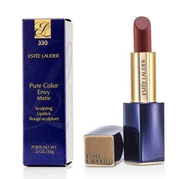 OJAM Online Shopping - Estee Lauder Pure Color Envy Matte Sculpting Lipstick - # Decisive Poppy 3.5g/0.12oz Make Up