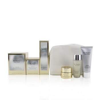 OJAM Online Shopping - Estee Lauder Re-Nutriv Ultimate Lift Regenerating Youth Precious Collection: Creme 50ml+Serum 30ml+Eye Creme 15ml+Lotion 30ml+Cleanser.... 6pcs+1bag Skincare