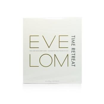 OJAM Online Shopping - Eve Lom Time Retreat Face And Neck Sheet Mask 4x32g/1.12oz Skincare