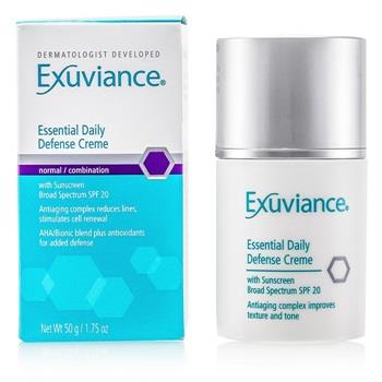 OJAM Online Shopping - Exuviance Essential Daily Defense Creme SPF 20 - For Normal/ Combination Skin 50ml/1.75oz Skincare