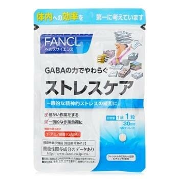 OJAM Online Shopping - FANCL Fancl GABA Stress Care Supplement (30 Days) -  30 Tablets 30pcs/bag Supplements