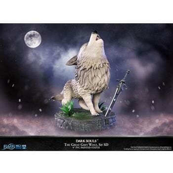 OJAM Online Shopping - FIRST 4 FIGURES Dark Souls: Sif the Great Grey Wolf SD (Standard Edition) 8.7x5.4x7.5in Toys