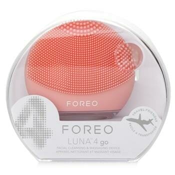 OJAM Online Shopping - FOREO Luna 4 Go Facial Cleansing & Massaging Device - # Peach Perfect 1pcs Skincare