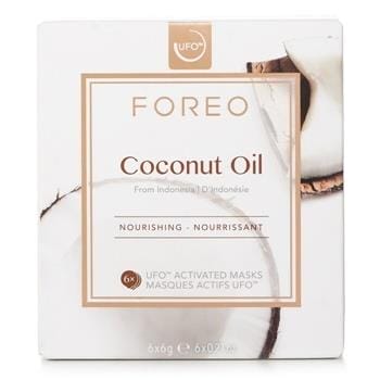 OJAM Online Shopping - FOREO UFO Nourishing Face Mask - Coconut Oil (For Dry & Dehydrated Skin) 6x6g Skincare