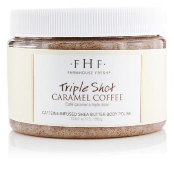 OJAM Online Shopping - Farmhouse Fresh Body Polish - Triple Shot Caramel Coffee 385g/13.6oz Skincare