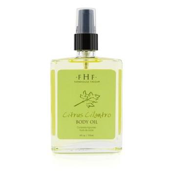 OJAM Online Shopping - Farmhouse Fresh Citrus Cilantro Body Oil 110ml/4oz Skincare