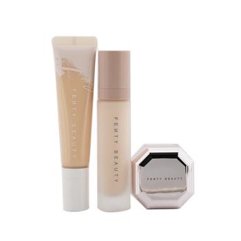 OJAM Online Shopping - Fenty Beauty by Rihanna Pro Filt'R Hydrating Complexion Kit: Foundation 32ml + Primer 32ml + Instant Retouch Setting Powder 7.8g - #120 (Box Slightly Damaged) 3pcs Make Up