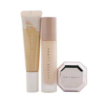 OJAM Online Shopping - Fenty Beauty by Rihanna Pro Filt'R Hydrating Complexion Kit: Foundation 32ml + Primer 32ml + Instant Retouch Setting Powder 7.8g - #140 3pcs Make Up