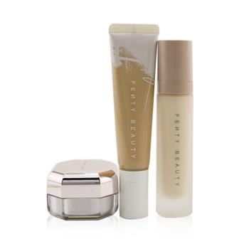 OJAM Online Shopping - Fenty Beauty by Rihanna Pro Filt'R Hydrating Complexion Kit: Foundation 32ml + Primer 32ml + Instant Retouch Setting Powder 7.8g - #210 3pcs Make Up