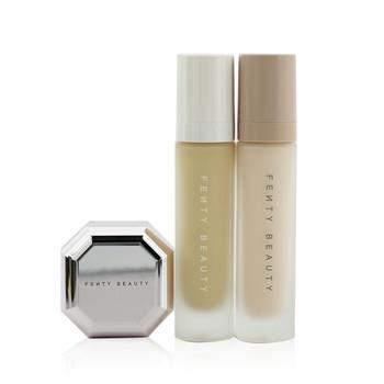 OJAM Online Shopping - Fenty Beauty by Rihanna Pro Filt'R Soft Matte Complexion Kit: Foundation 32ml + Primer 32ml + Instant Retouch Setting Powder 7.8g  - #140 (Box Slightly Damaged) 3pcs Make Up