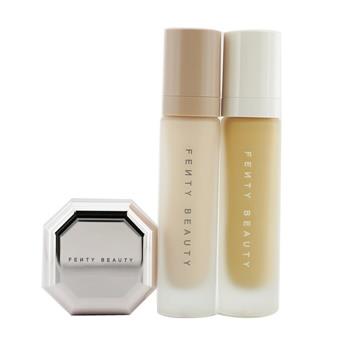 OJAM Online Shopping - Fenty Beauty by Rihanna Pro Filt'R Soft Matte Complexion Kit: Foundation 32ml + Primer 32ml + Instant Retouch Setting Powder 7.8g - #210 3pcs Make Up