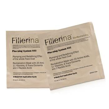 OJAM Online Shopping - Fillerina Fillerina 932 Bio-Revitalizing Plumping System - Grade 5-Bio 4x25ml/0.84oz Skincare