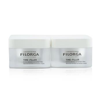 OJAM Online Shopping - Filorga Time-Filler Duo Set: 2x Time-Filler Absolute Wrinkle Correction Cream 50ml 2pcs Skincare