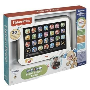 OJAM Online Shopping - Fisher-Price Laugh & Learn®  Smart Stages™ Tablet 28x4x20cm Toys