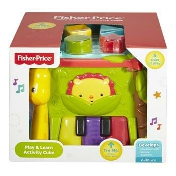 OJAM Online Shopping - Fisher-Price Play & Learn Activity Cube 25x24x20cm Toys