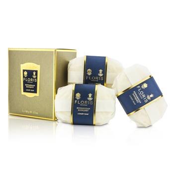 OJAM Online Shopping - Floris Edwardian Bouquet Luxury Soap 3x100g/3.5oz Ladies Fragrance