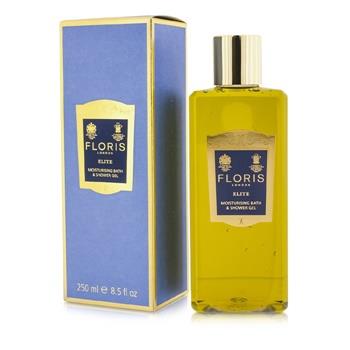 OJAM Online Shopping - Floris Elite Moisturising Bath & Shower Gel 250ml/8.5oz Men's Fragrance