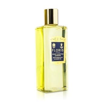 OJAM Online Shopping - Floris Night Scented Jasmine Moisturising Bath & Shower Gel(Random Packaging) 250ml/8.5oz Ladies Fragrance