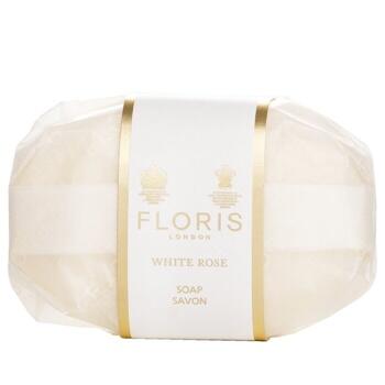 OJAM Online Shopping - Floris White Rose Luxury Single Soap 100g/3.52oz Ladies Fragrance