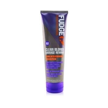 OJAM Online Shopping - Fudge Clean Blonde Damage Rewind Violet-Toning Shampoo 250ml/8.4oz Hair Care