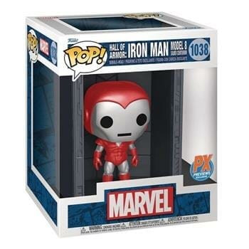 OJAM Online Shopping - Funko POP! Deluxe: Marvel Ironman MK8 Silver Centurion Toy Figures 21x17x14cm Toys