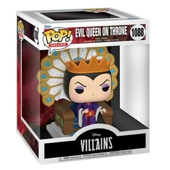 OJAM Online Shopping - Funko POP Deluxe: Villains- Evil Queen on Throne Toy Figures 21x17x14cm Toys