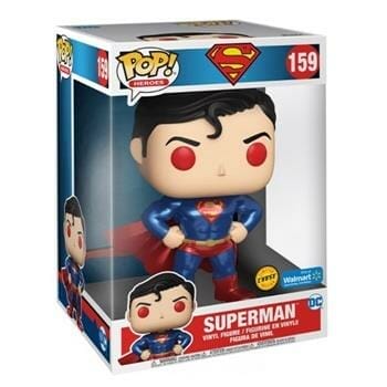 OJAM Online Shopping - Funko POP Jumbo: DC Comics- Superman w/Chase Toy Figures 33x23x21cm Toys