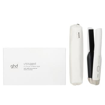 OJAM Online Shopping - GHD Unplugged On The Go Cordless Styler - # White 1pc Hair Care