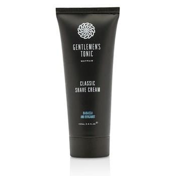 OJAM Online Shopping - Gentlemen's Tonic Classic Shave Cream - Babassu & Bergamot 100ml/3.4oz Men's Skincare