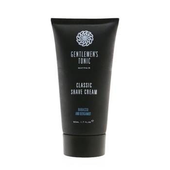 OJAM Online Shopping - Gentlemen's Tonic Classic Shave Cream - Babassu & Bergamot 50ml/1.7oz Men's Skincare