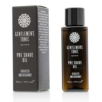 OJAM Online Shopping - Gentlemen's Tonic Pre Shave Oil - Babassu & Bergamot 50ml/1.75oz Men's Skincare