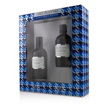 OJAM Online Shopping - Geoffrey Beene Grey Flannel Coffret: Eau De Toilette Spray 120ml/4oz + After Shave Lotion 120ml/4oz 2pcs Men's Fragrance