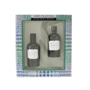 OJAM Online Shopping - Geoffrey Beene Grey Flannel Coffret: Eau De Toilette Spray 120ml/4oz + After Shave Lotion 120ml/4oz (Green Box) 2pcs Men's Fragrance