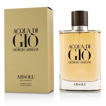 OJAM Online Shopping - Giorgio Armani Acqua Di Gio Absolu Eau De Parfum Spray 125ml/4oz Men's Fragrance