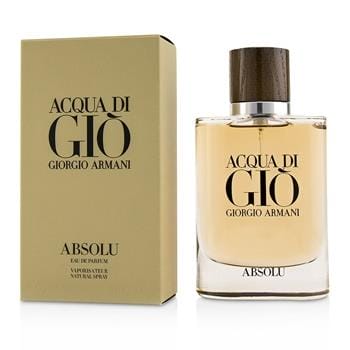 OJAM Online Shopping - Giorgio Armani Acqua Di Gio Absolu Eau De Parfum Spray 75ml/2.5oz Men's Fragrance