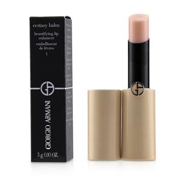 OJAM Online Shopping - Giorgio Armani Ecstasy Balm Beautifying Lip Enhancer - # 1 Soft Nude 3g/0.1oz Make Up