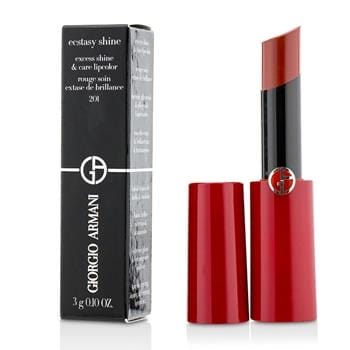 OJAM Online Shopping - Giorgio Armani Ecstasy Shine Excess Shine & Care Lipcolor - # 201 Scarlatto 3g/0.1oz Make Up