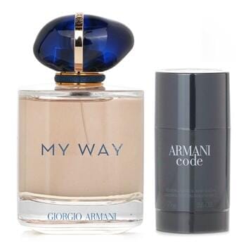 OJAM Online Shopping - Giorgio Armani Giorgio Armani My Way Eau De Parfum Spray + Armani Code Deo Stick 2pcs Ladies Fragrance