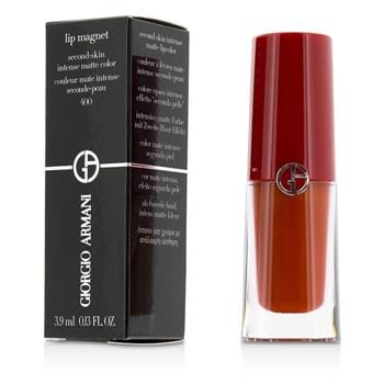 OJAM Online Shopping - Giorgio Armani Lip Magnet Second Skin Intense Matte Color - # 400 Four Hundred For All 3.9ml/0.13oz Make Up