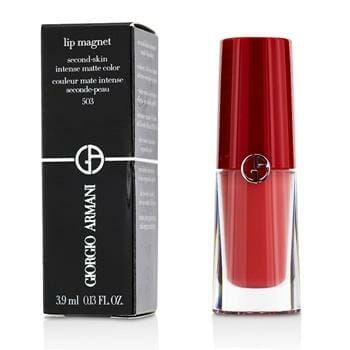 OJAM Online Shopping - Giorgio Armani Lip Magnet Second Skin Intense Matte Color - # 503 Glow 3.9ml/0.13oz Make Up
