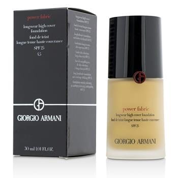 OJAM Online Shopping - Giorgio Armani Power Fabric Longwear High Cover Foundation SPF 25 - # 4.5 (Light