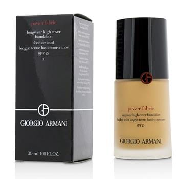 OJAM Online Shopping - Giorgio Armani Power Fabric Longwear High Cover Foundation SPF 25 - # 5 (Light